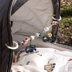 Busy Builders Crochet Pram Chain