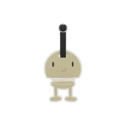 Hoptimist Bag tag, latte