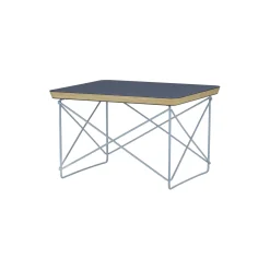Occasional Table LTR, smoke blue/sky blue
